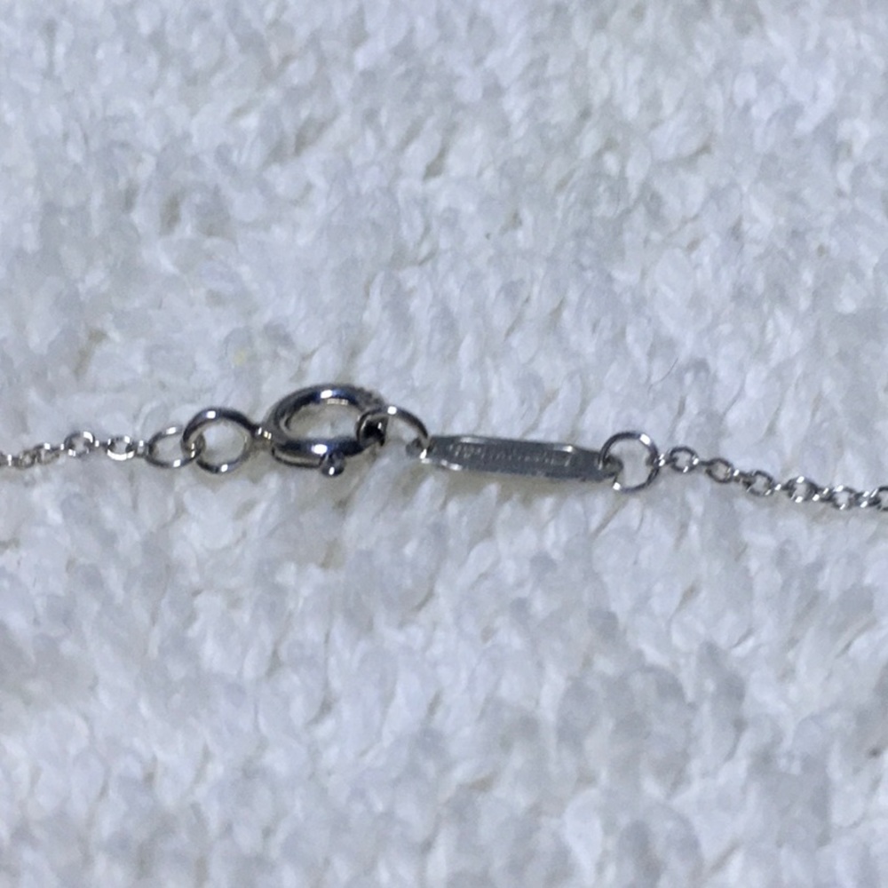 Tiffany&Co '1837' Circle Logo Pendant Necklace in Sterling Silver (16") ||| - Picture 6 of 6